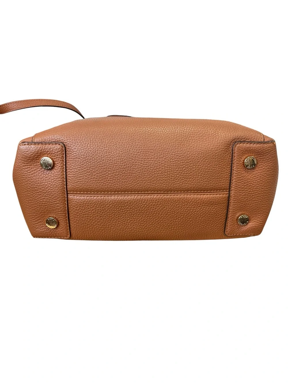 Michael Kors 35S8GLS3L Luggage Pebbled Leather Satchel Bag Wallet Set